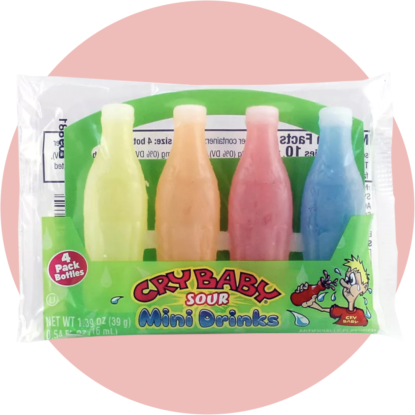 Cry Baby Wax Candy Bottles – Saure Mini-Drinks in essbaren Wachsflaschen