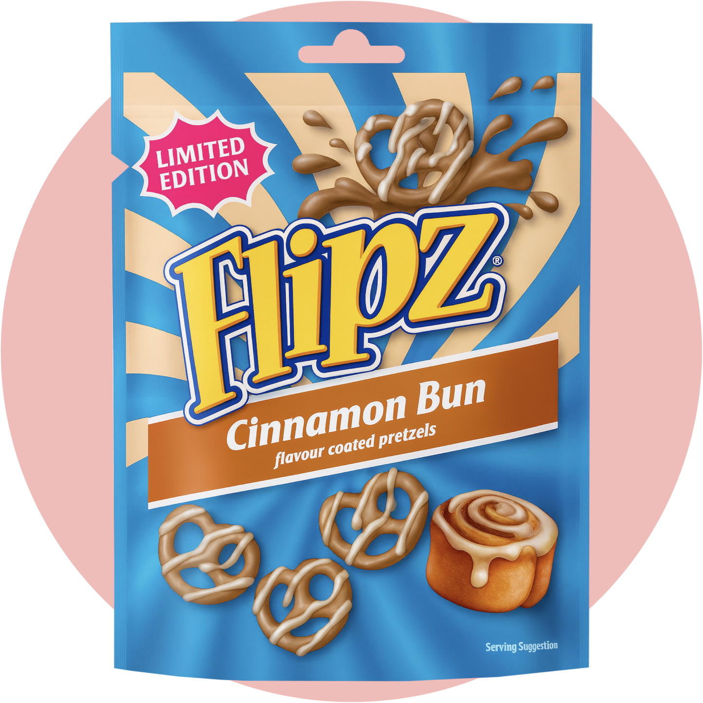 Flipz Cinnamon Bun – Knusprige Brezeln mit Zimtschnecken Geschmack in limitierter Edition
