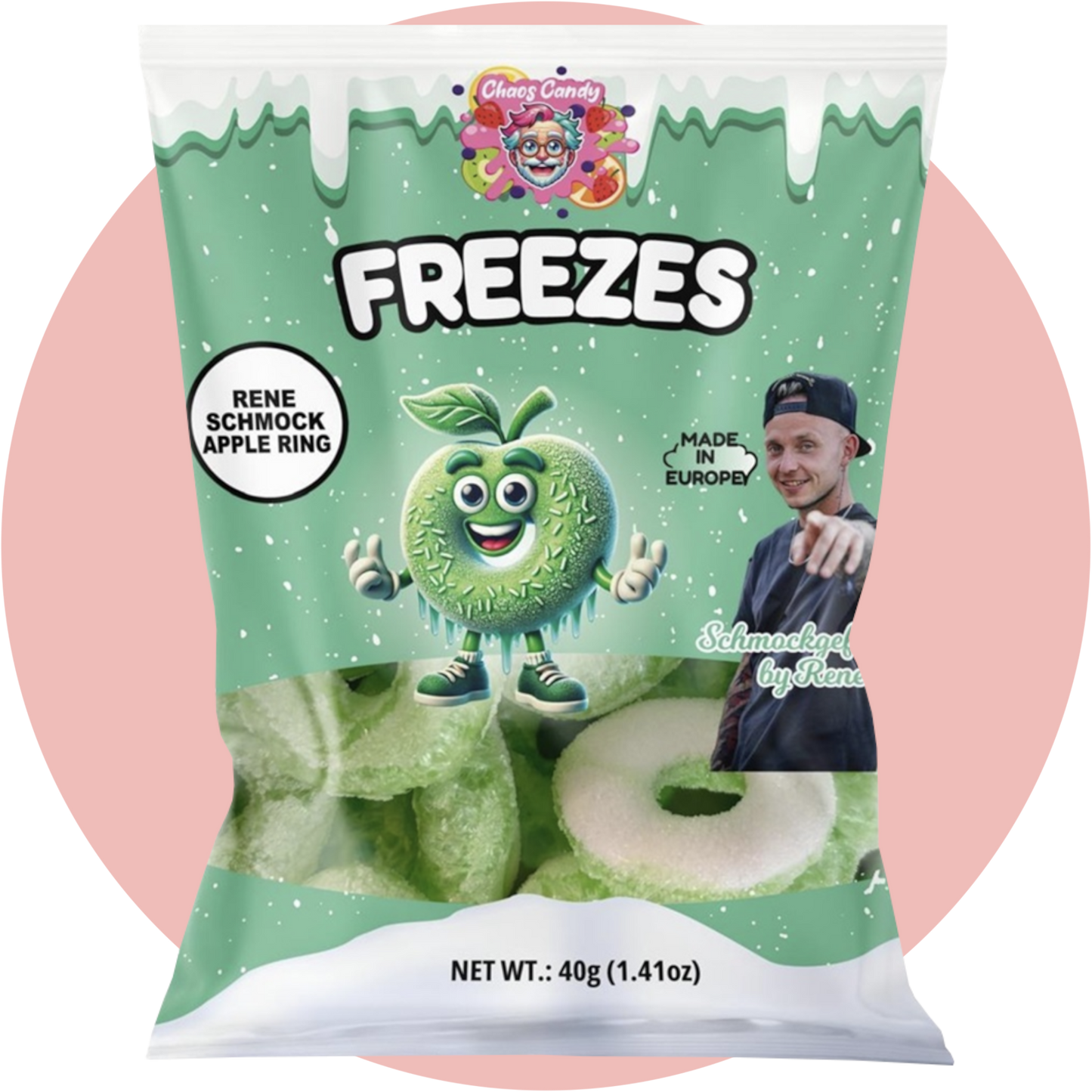 Freeze Dried Apple Rings – Gefriergetrocknete Apfelringe als knuspriges freeze dried candy von Freezes