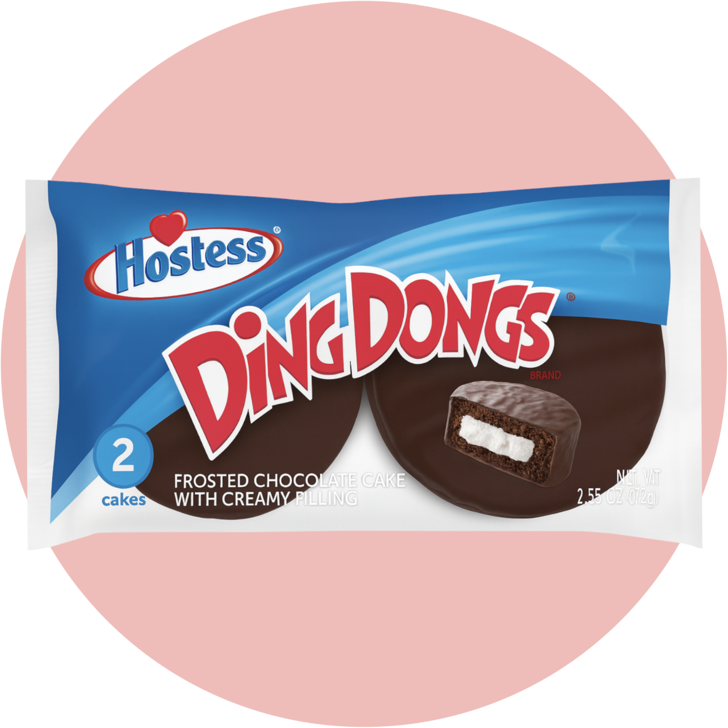 Hostess Ding Dongs – Amerikanischer Schokokuchen mit Cremefüllung