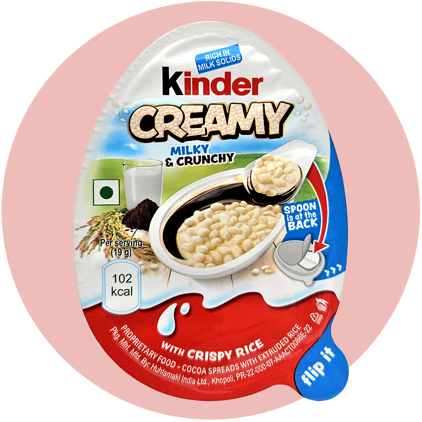 Kinder Creamy Milky & Crunchy – Knusprige Reispuffs mit cremiger Schokolade und Milchcreme