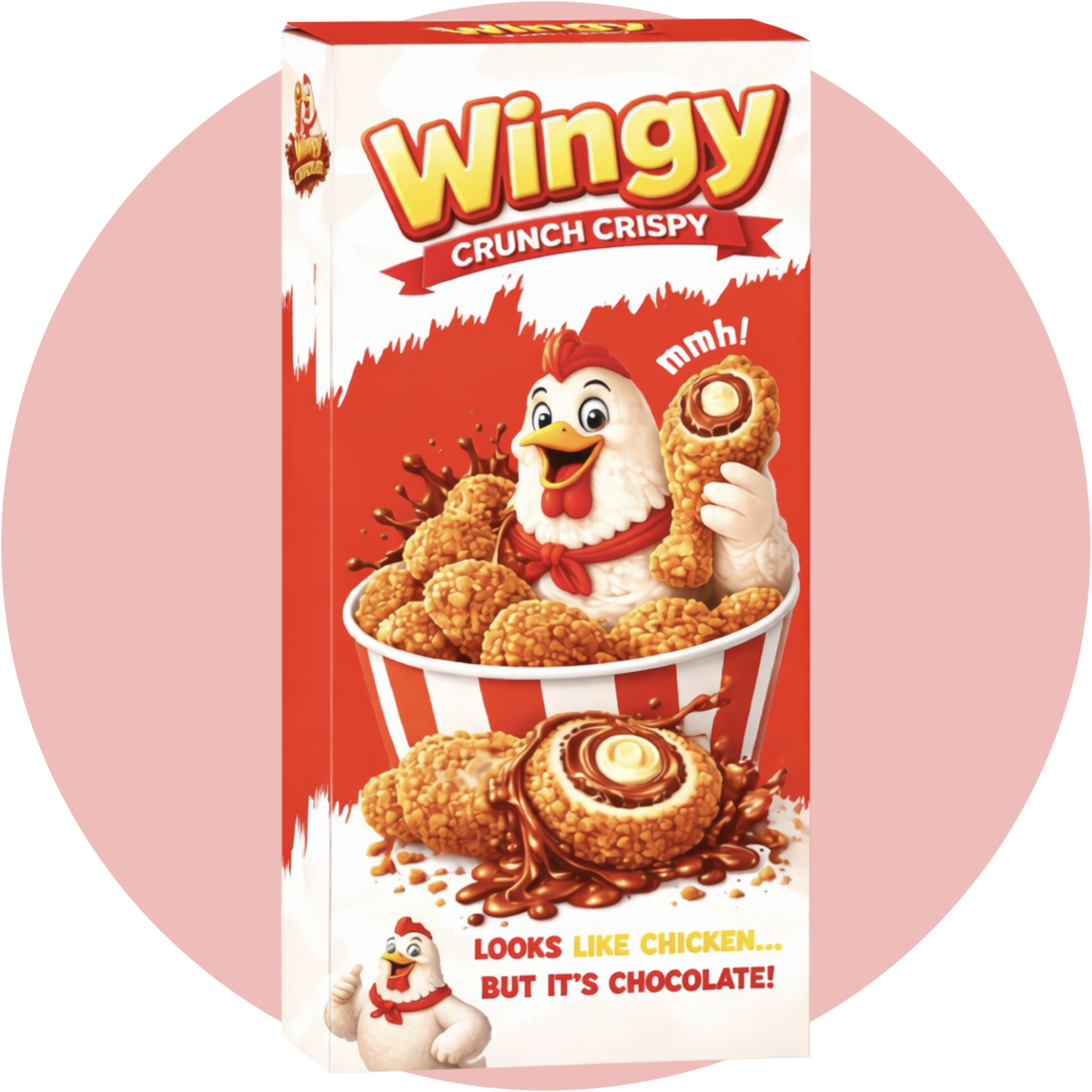 Wingy Chicken Chocolate - Schokolade in Chicken Wing Form