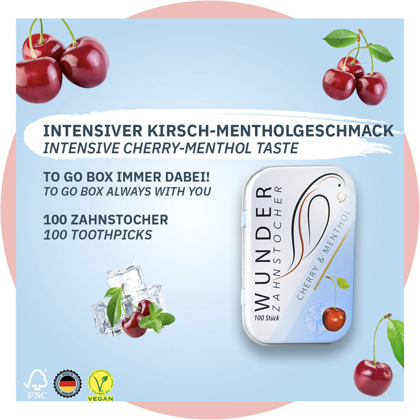 Wunder-Zahnstocher Kirsche