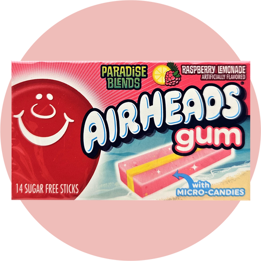 Airheads Gum Raspberry Lemonade