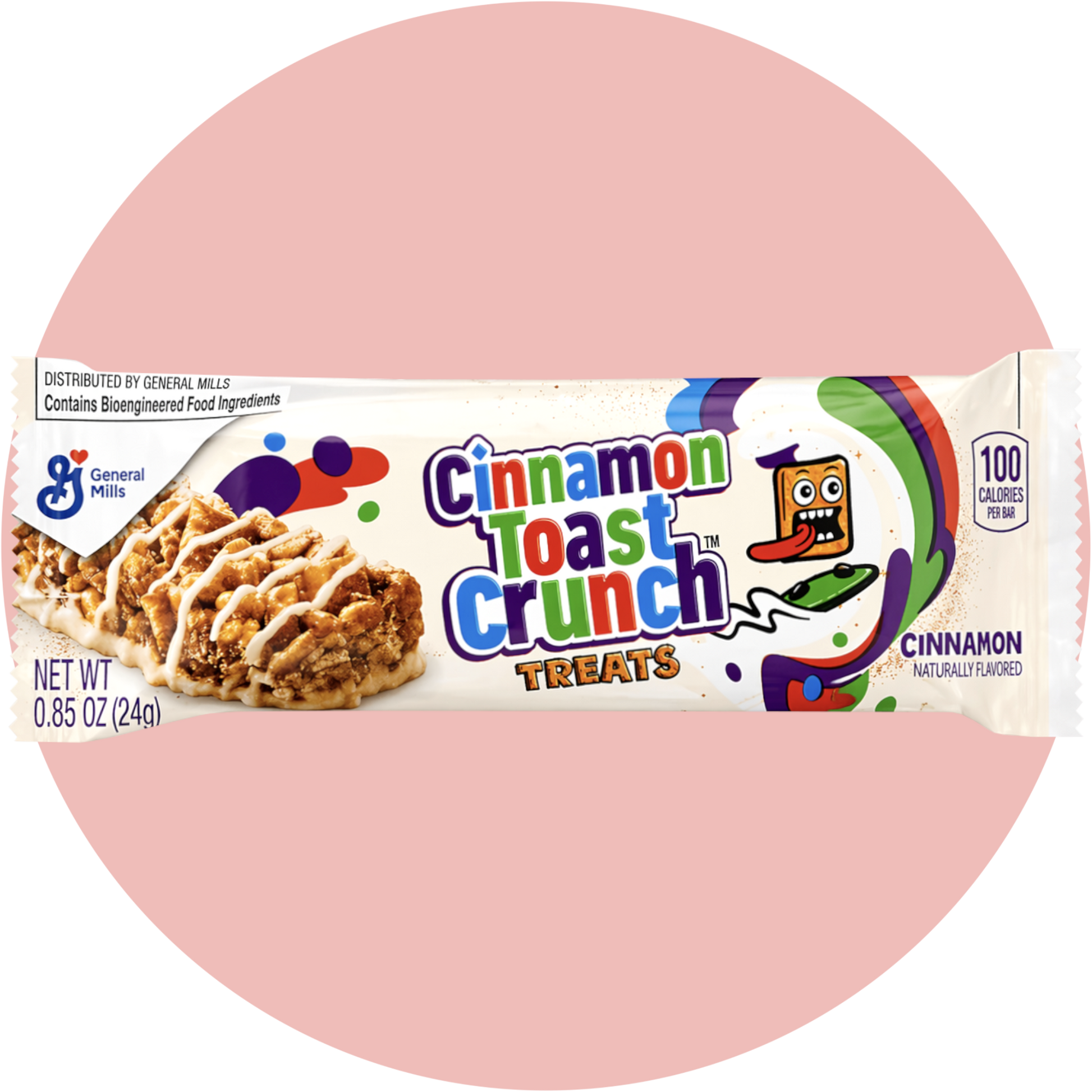 Cinnamon Toast Crunch Treats Riegel mit Zimt Geschmack und knusprigen Cerealien