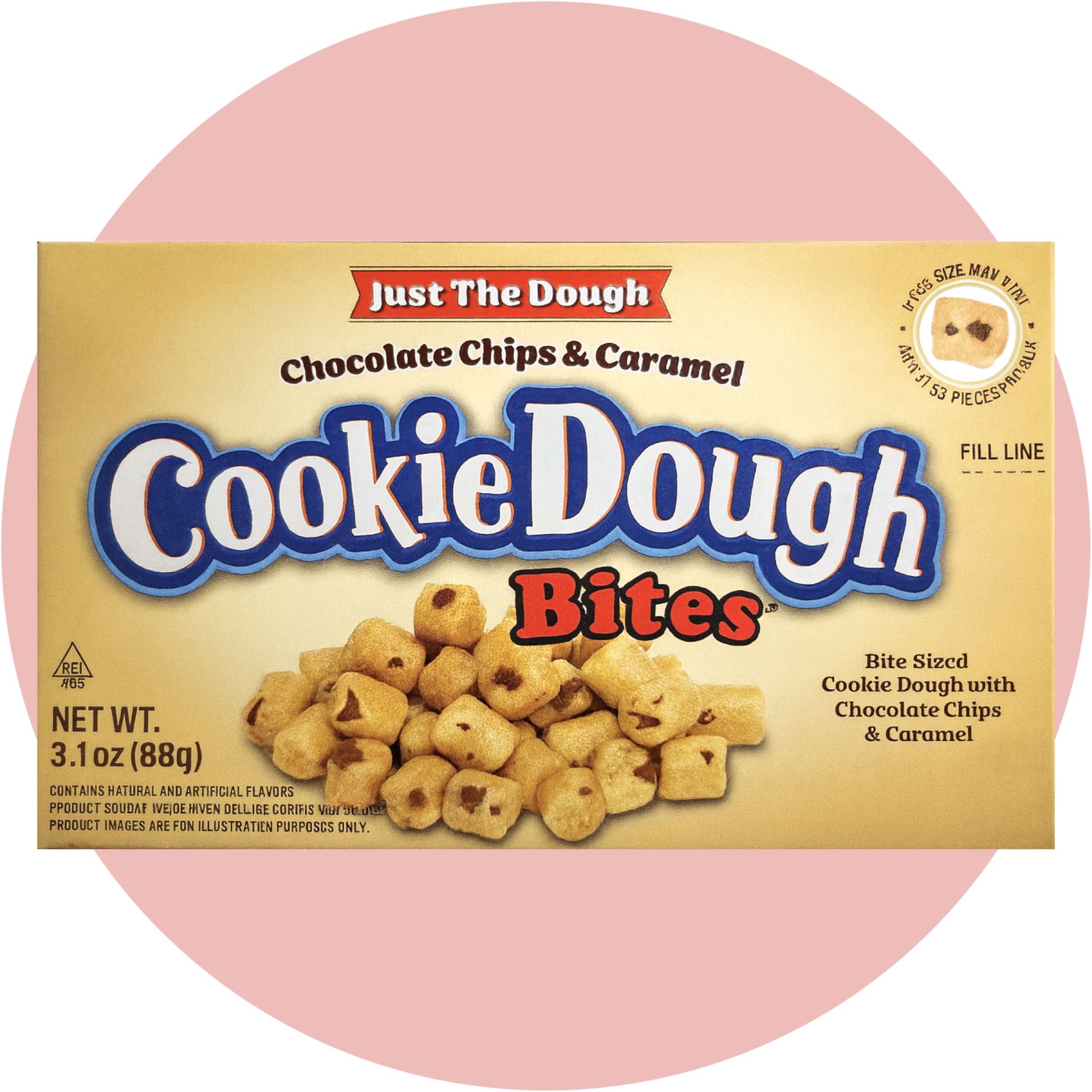Cookie Dough Chocolate Chip – Essbarer Keks Teig mit Schokostückchen von Just the Dough