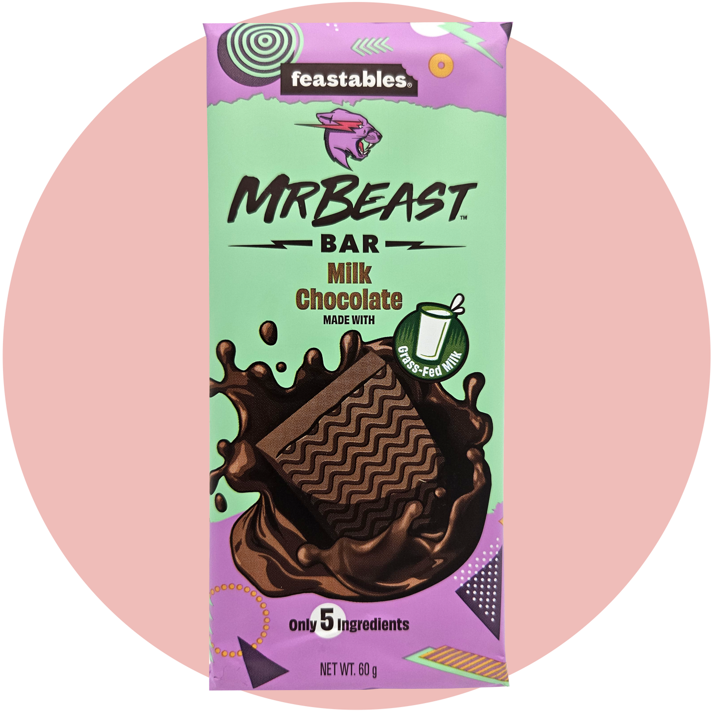 Feastables MrBeast Bar Milk Chocolate