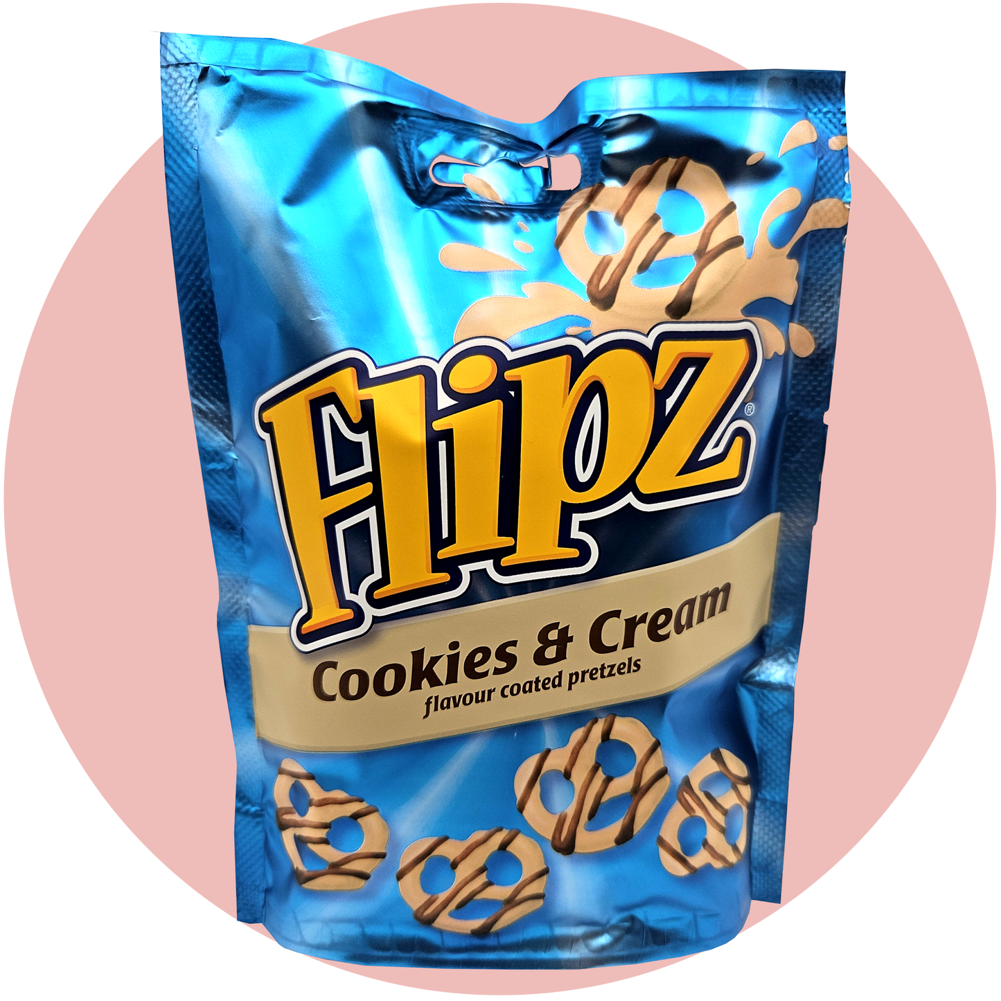 Flipz Cookies & Cream