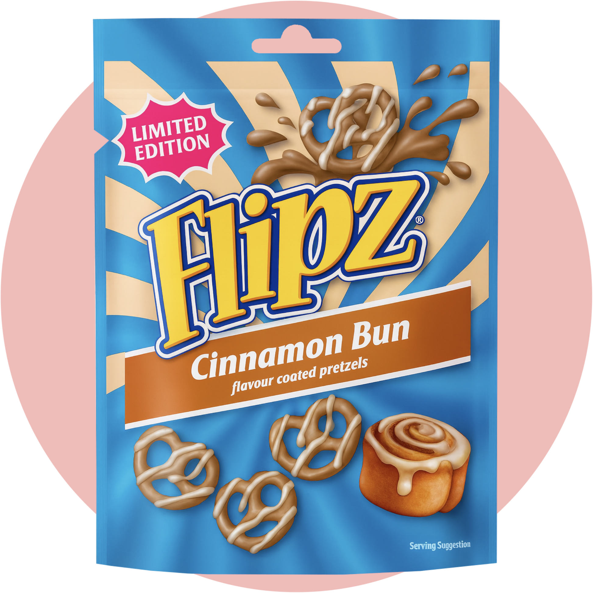 Flipz Cinnamon Bun – Knusprige Brezeln mit Zimtschnecken Geschmack in limitierter Edition