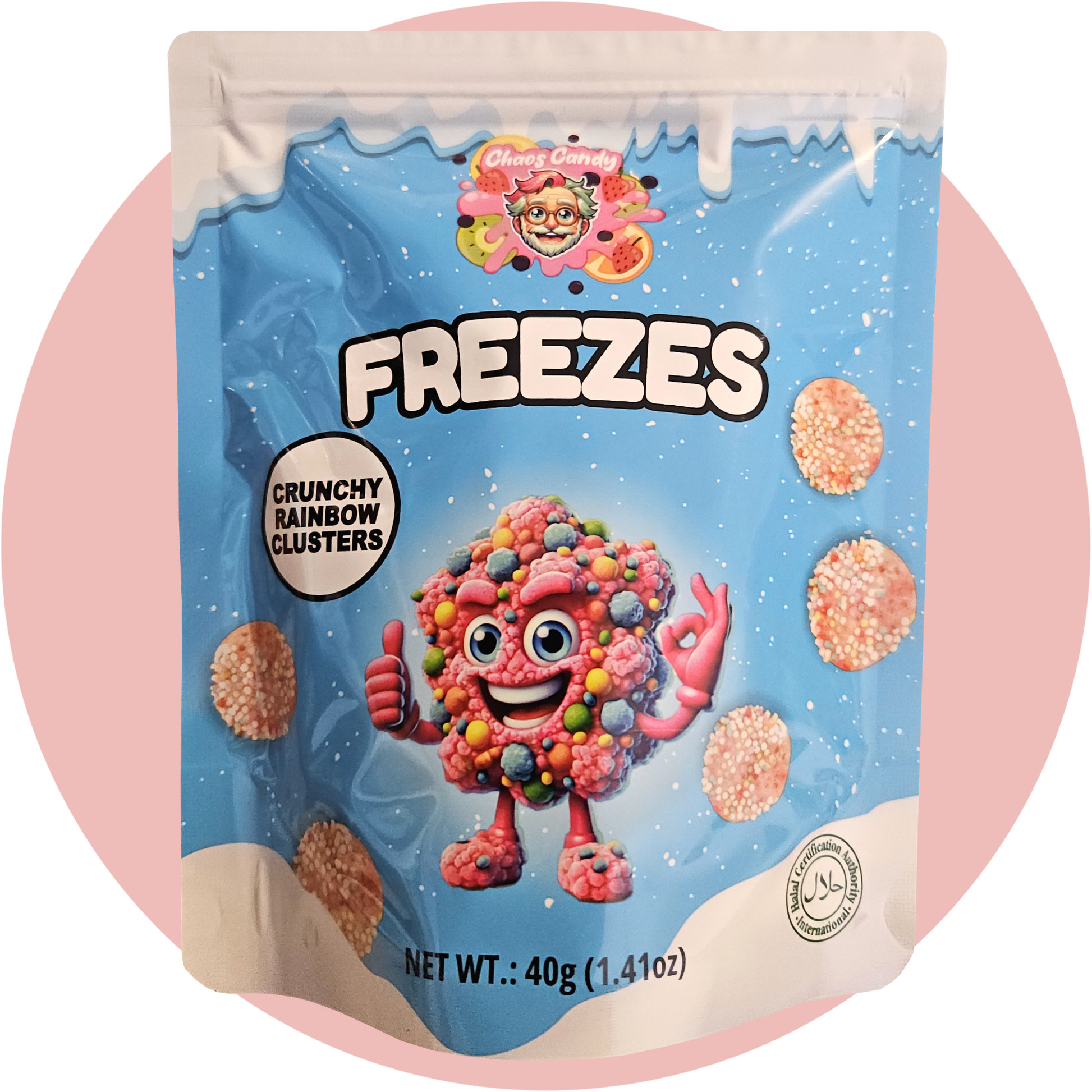 Freeze Dried Clusters – Gefriergetrocknete Süßigkeiten von Chaos Candy Freezes