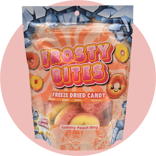 Frosty Bites Gummy Peach Gefriergetrocknet