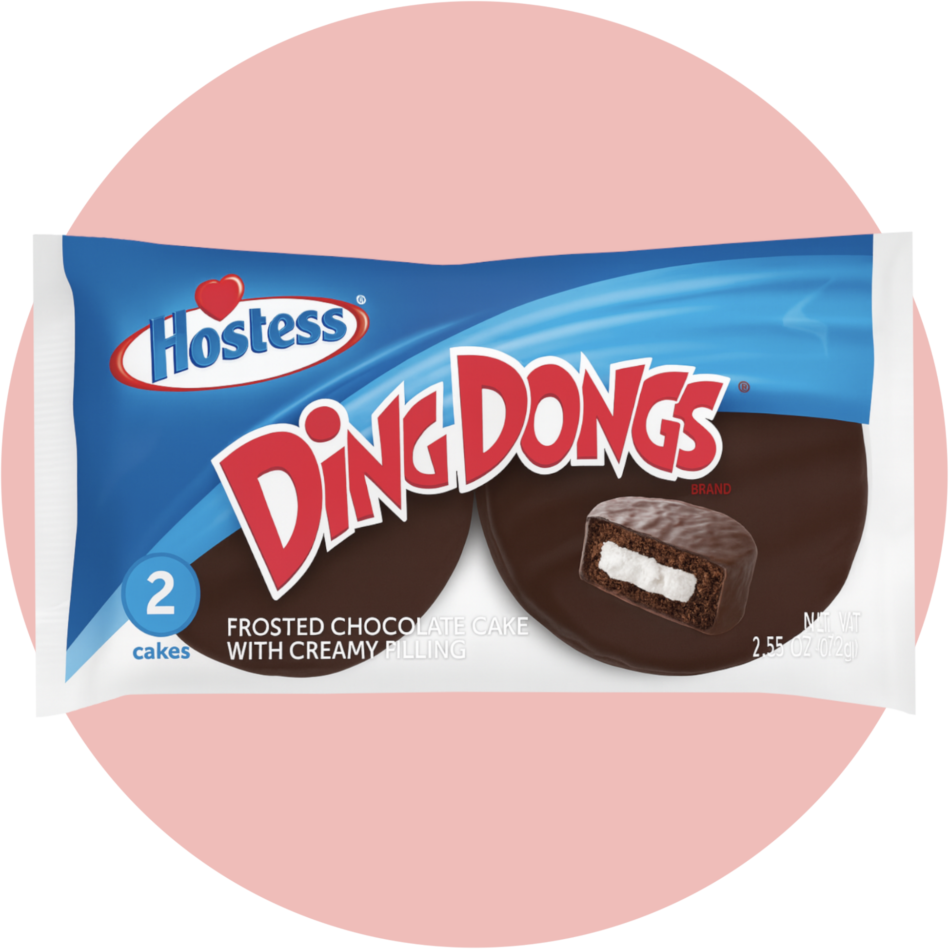 Hostess Ding Dongs – Amerikanischer Schokokuchen mit Cremefüllung