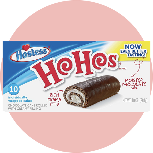 Hostess HoHos Cake – Gerollter Schokokuchen mit Cremefüllung und Schokoladenüberzug in US-Verpackung