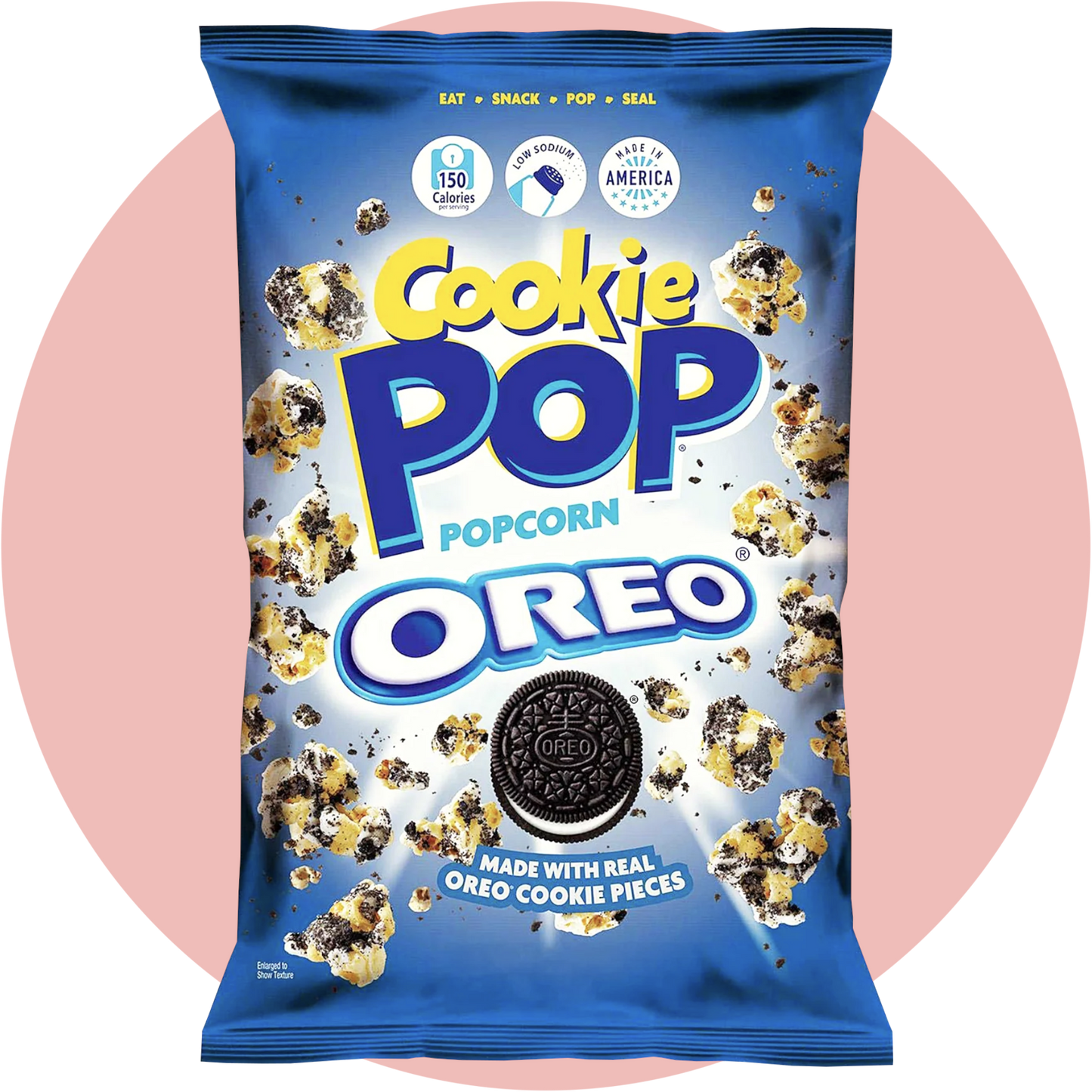 Oreo Popcorn mit Keksen – süßer Snack mit Popcorn und Oreo Stückchen