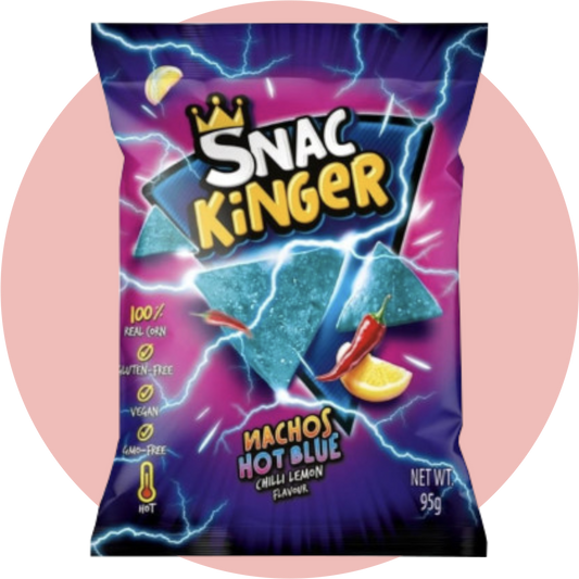 Snac Kinger Nachos Hot Blue