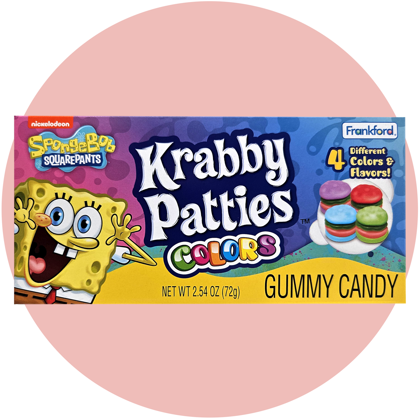 Spongebob Gummy Krabby Patties Colors