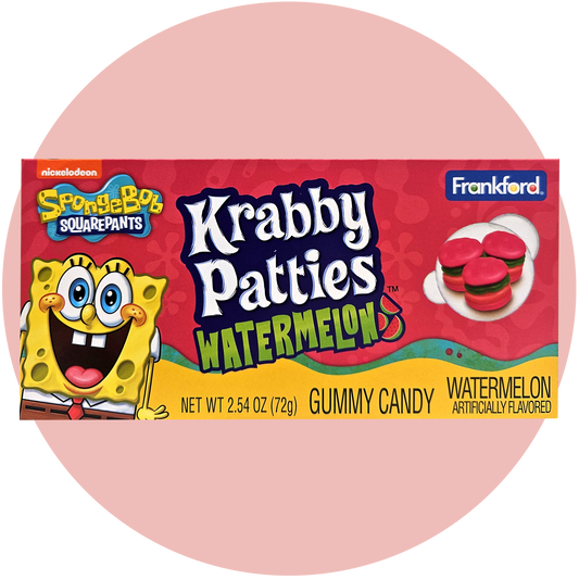 Spongebob Gummy Krabby Patties Watermelon