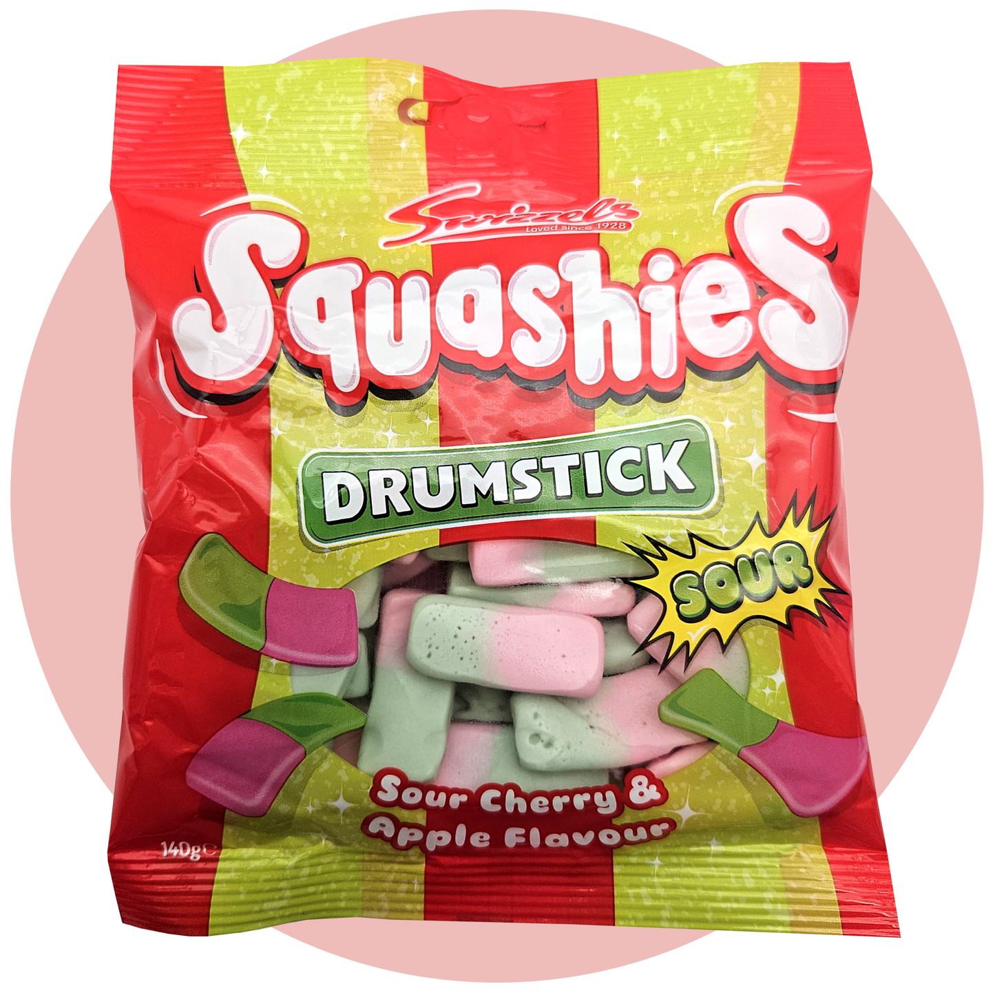 Squashies Drumstick Sour Cherry & Apple