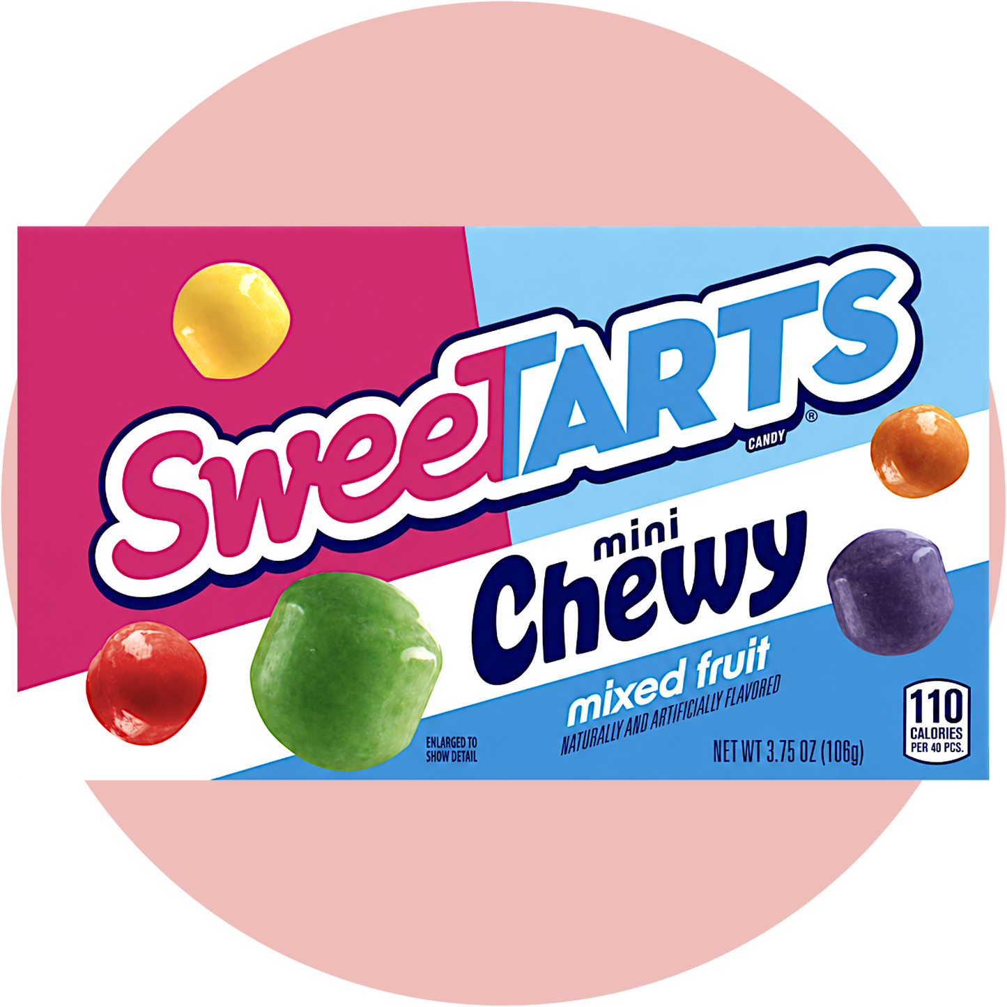 SweeTARTS Chewy Candy mit bunten Mixed Fruit Kaubonbons