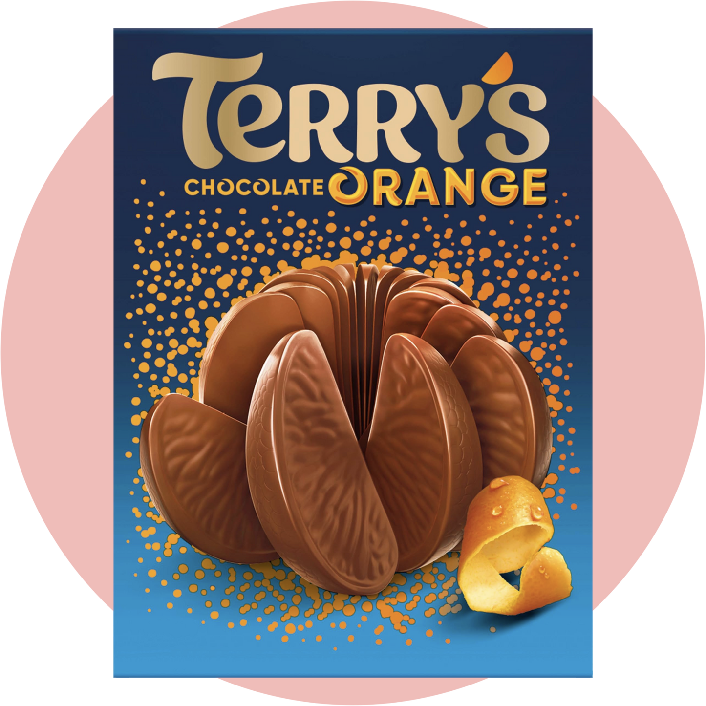 Terry’s Chocolate Orange Milchschokolade in Orangenform mit Orangengeschmack