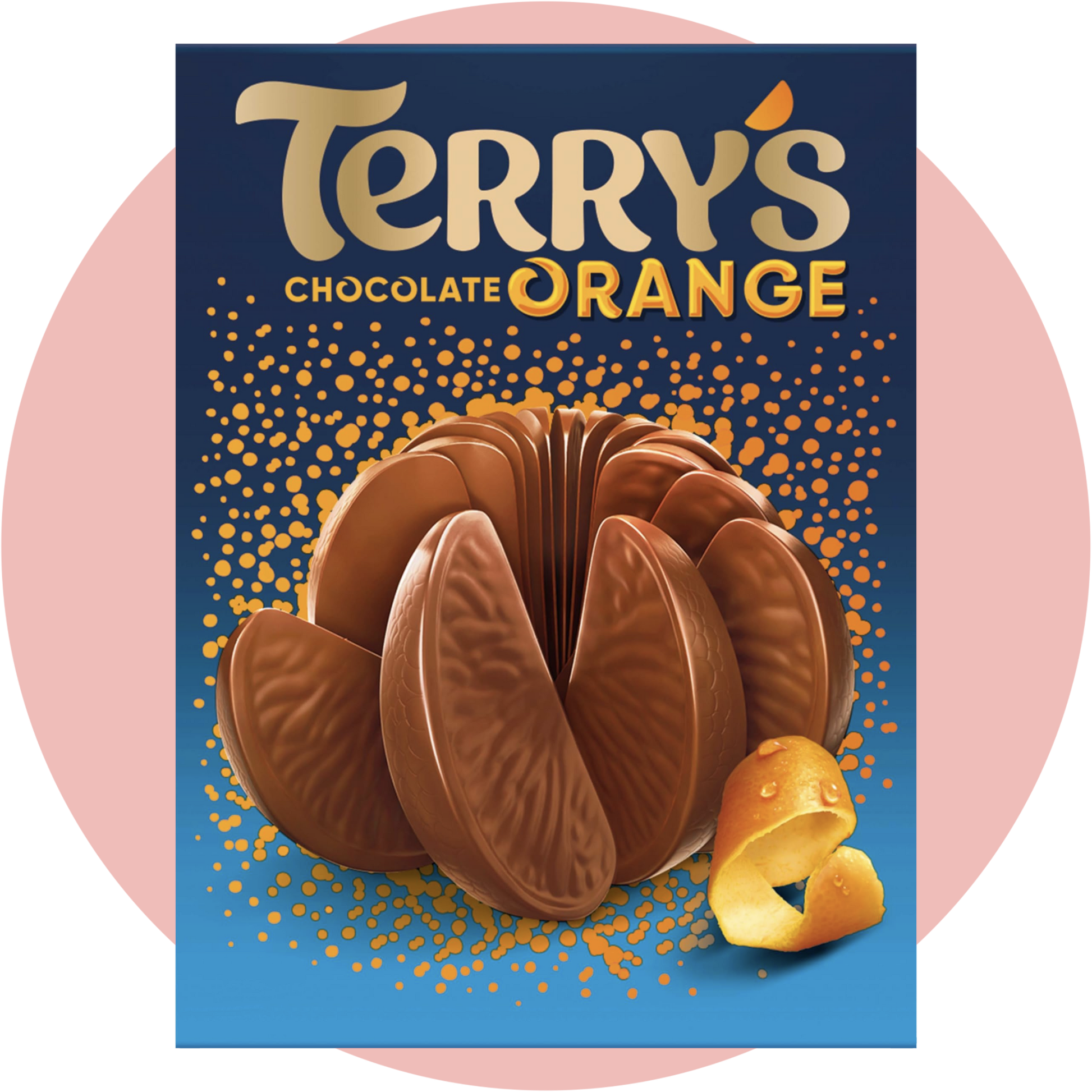 Terry’s Chocolate Orange Milchschokolade in Orangenform mit Orangengeschmack