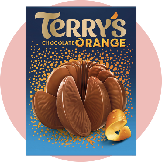 Terry’s Chocolate Orange Milchschokolade in Orangenform mit Orangengeschmack