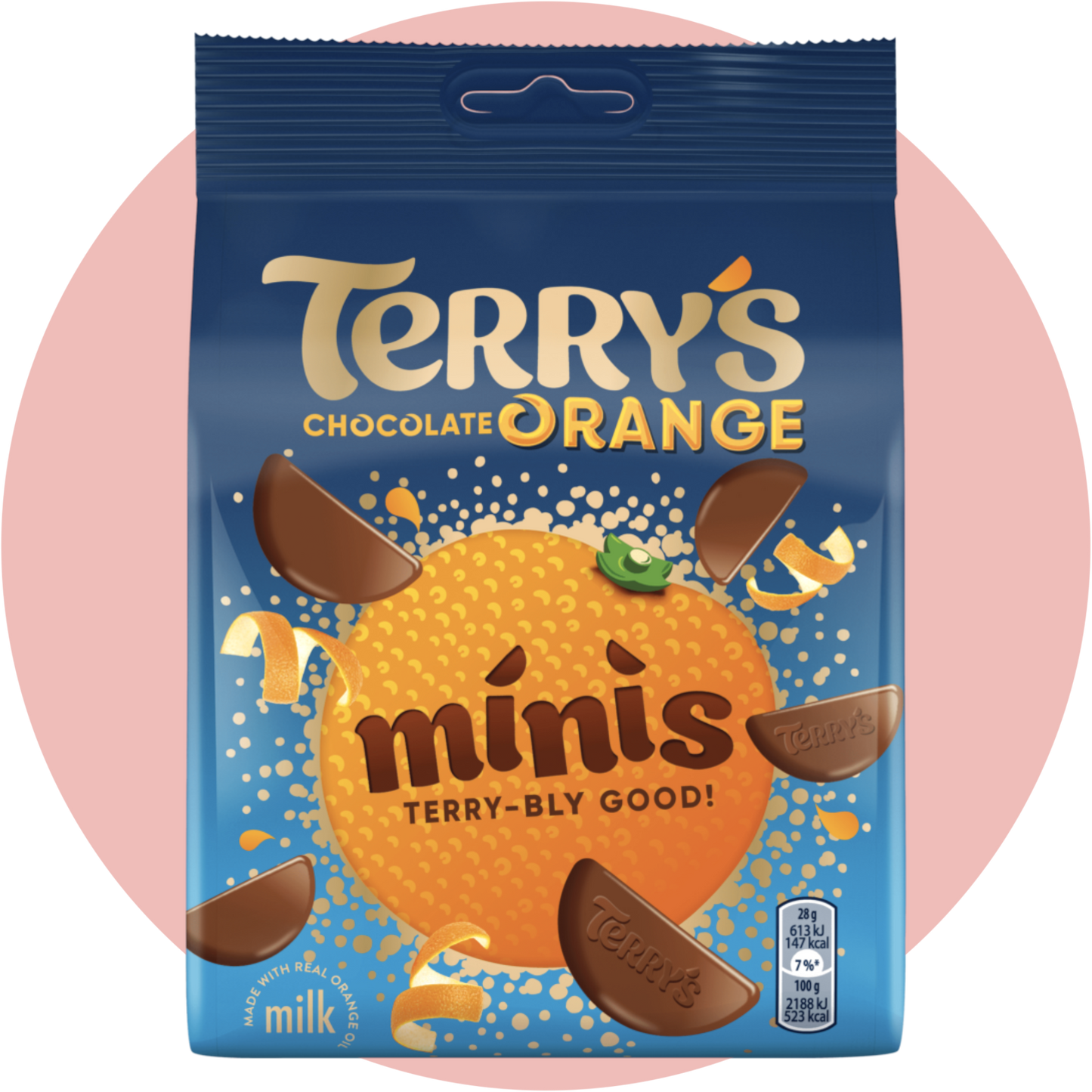 Terry’s Chocolate Orange Minis Milchschokolade mit echtem Orangenöl