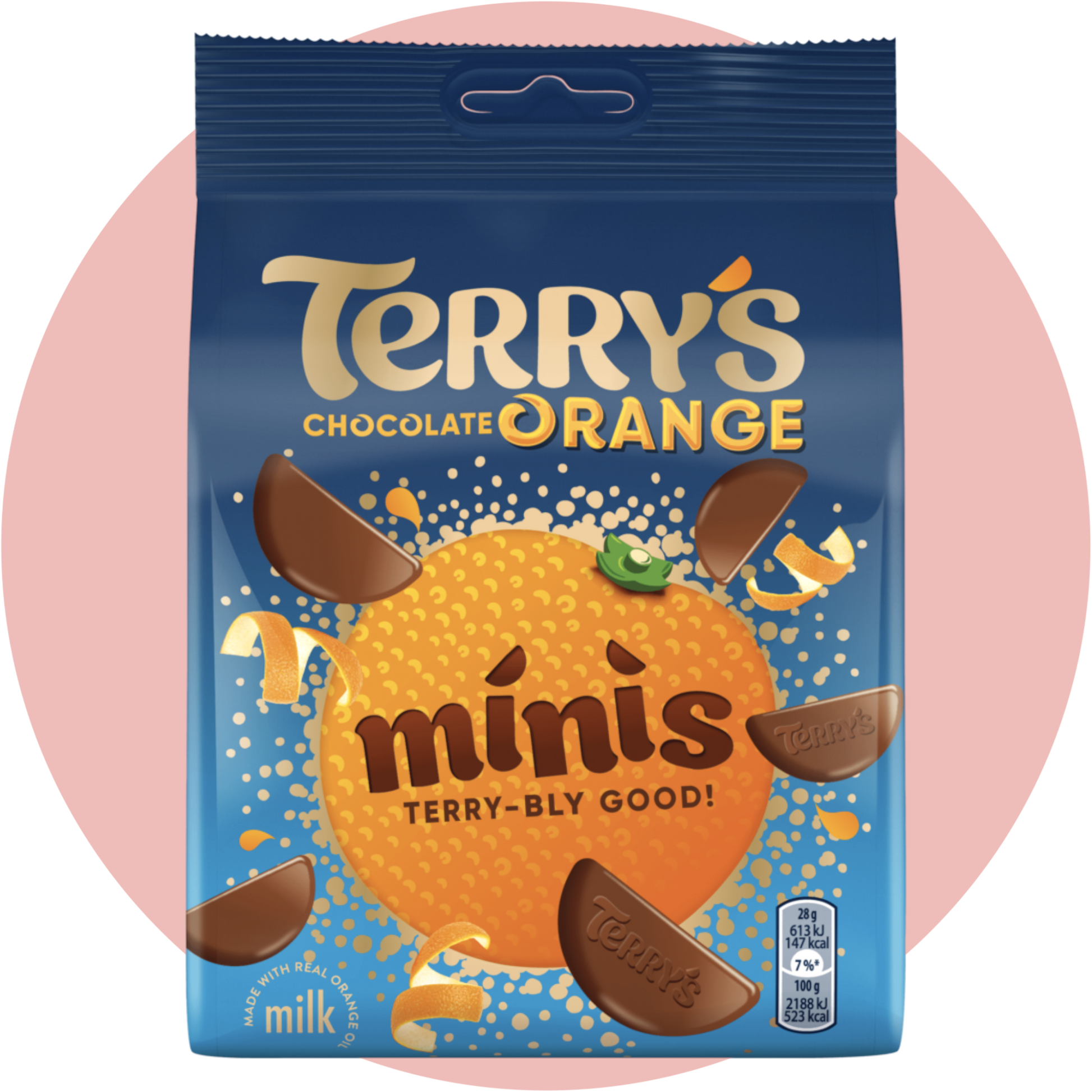 Terry’s Chocolate Orange Minis Milchschokolade mit echtem Orangenöl
