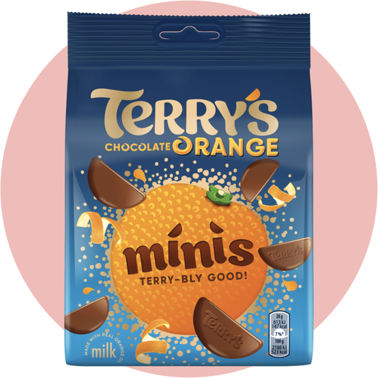 Terry’s Chocolate Orange Minis Milchschokolade mit echtem Orangenöl