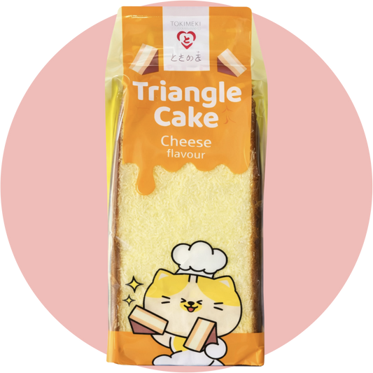 Tokimeki Triangle Cake Cheese weicher Kuchen Snack mit Käsegeschmack
