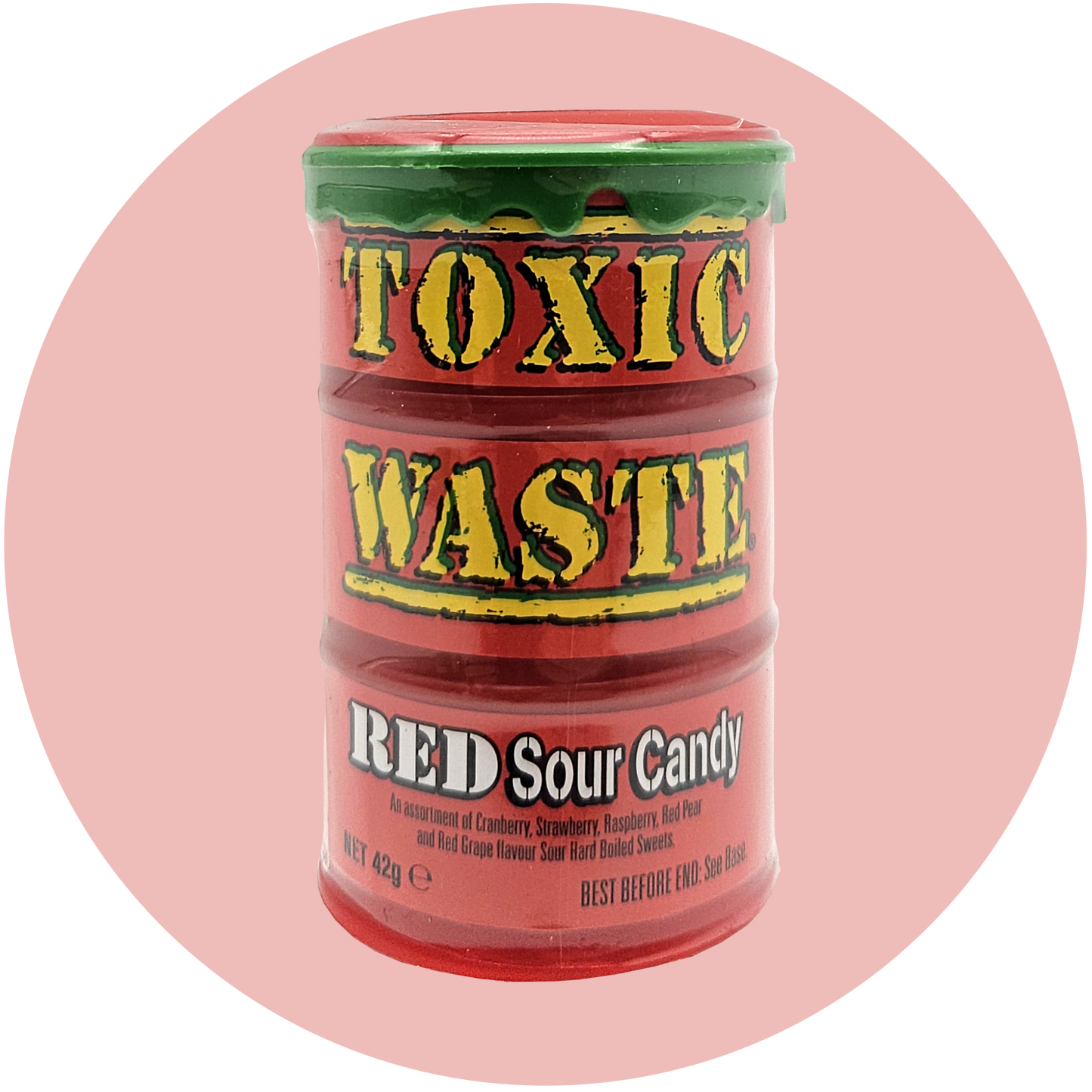 Toxic Waste Red