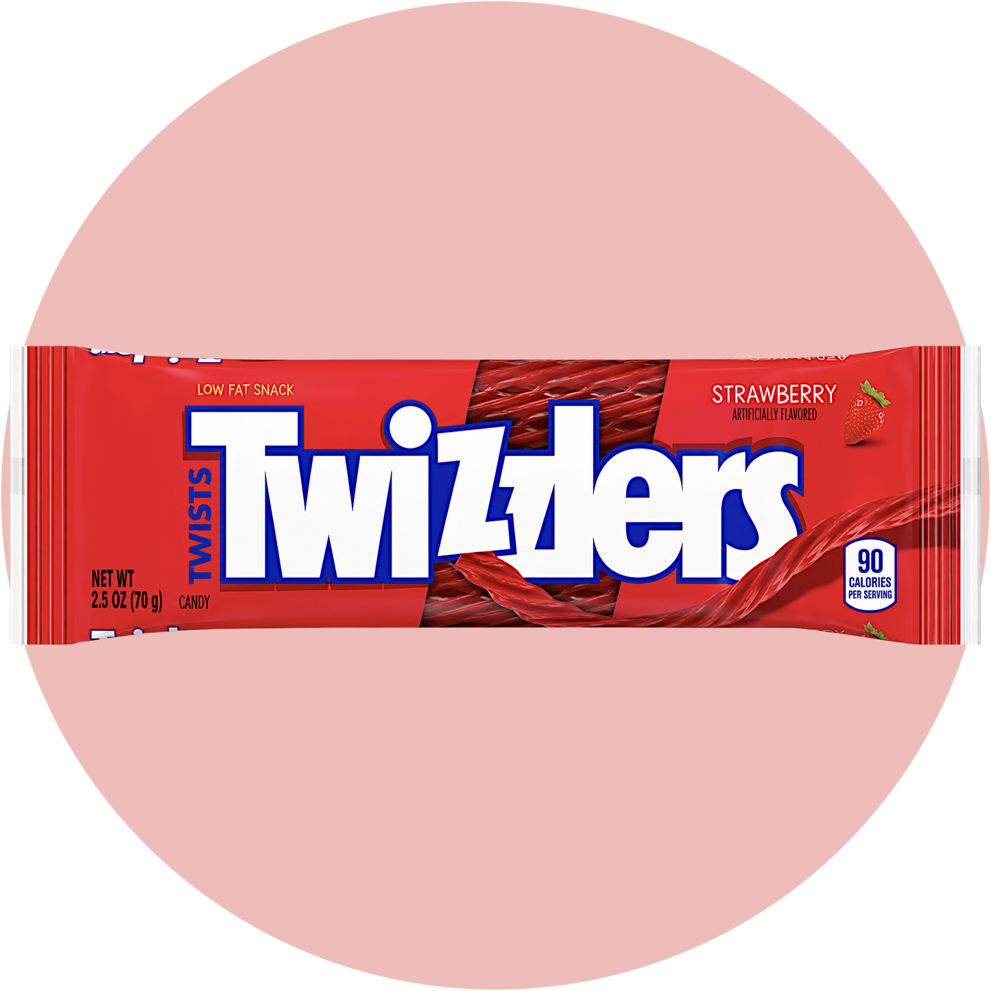 Twizzlers Strawberry Twists mit fruchtigem Erdbeergeschmack aus den USA