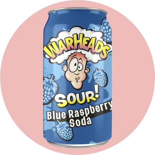 Warheads Blue Raspberry Soda