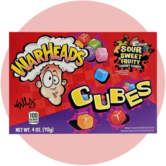 Warheads Chewy Cubes