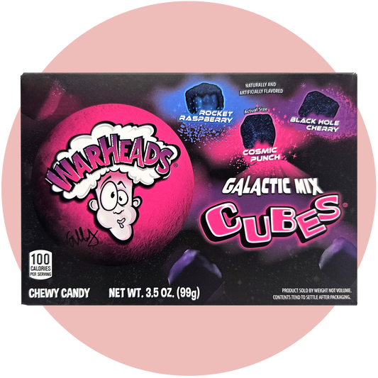 Warheads Galactic Mix Cubes