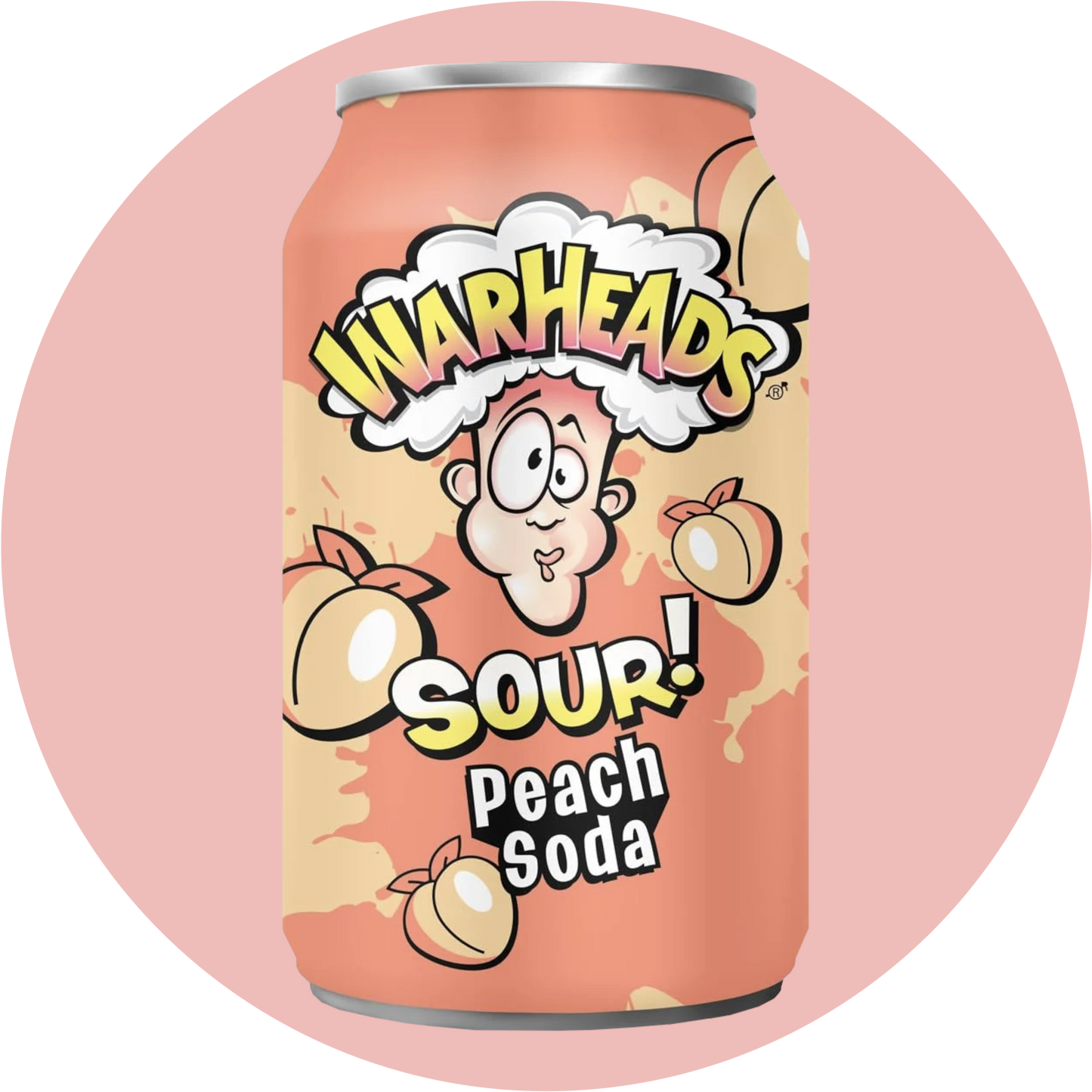 Warheads Peach Soda