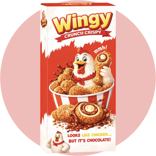 Wingy Chicken Chocolate - Schokolade in Chicken Wing Form